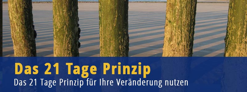 Ernährungsumstellung mit dem 21 Tage Prinzip erfolgreich umsetzen.