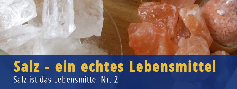 Salz ein echtes Lebensmittel