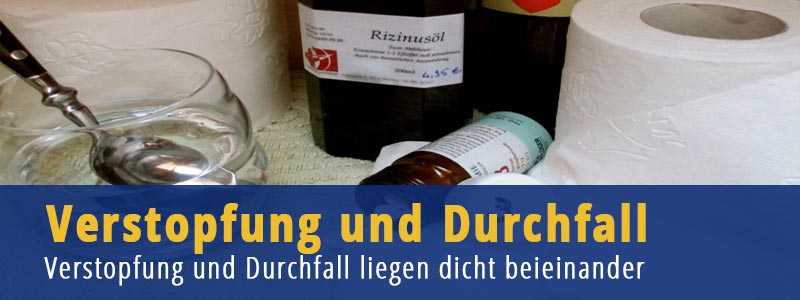 Verstopfung und Durchfall